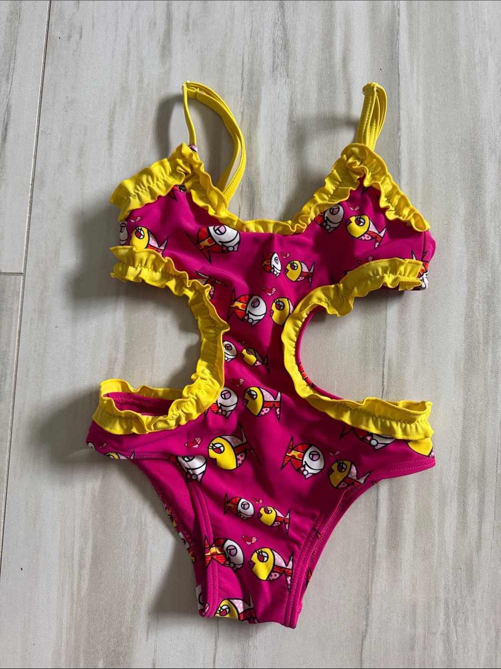 NWOT Submarine Girls One-Piece Swimsuit 6